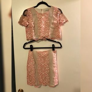 Lovers + Friends Lace set
